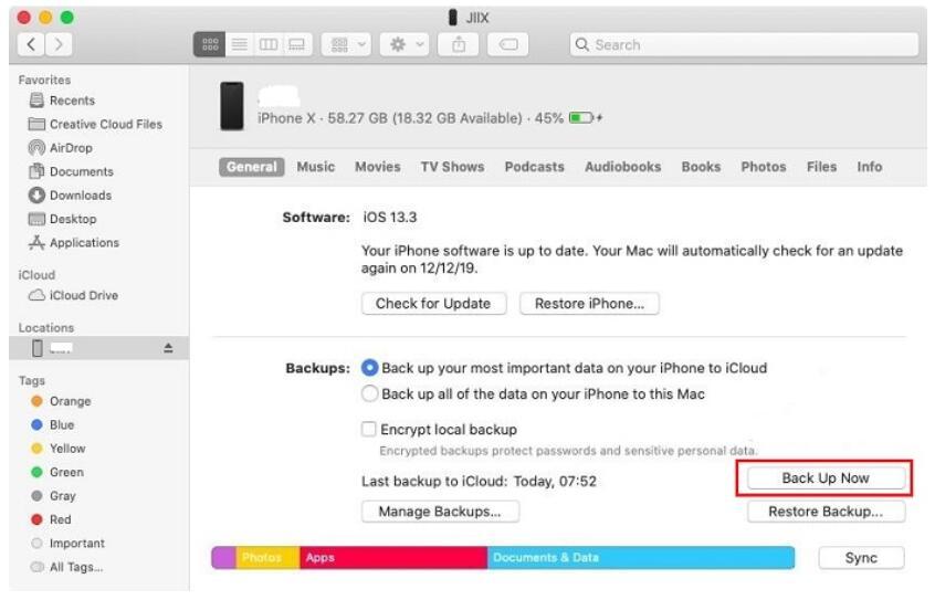 Transfer Data from iPhone to iPhone Using iPhone Backup